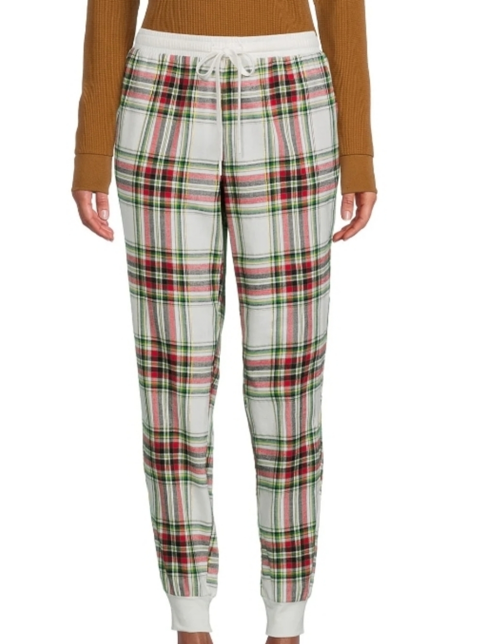 Secret Treasures Women's Plaid Flannel Joggers